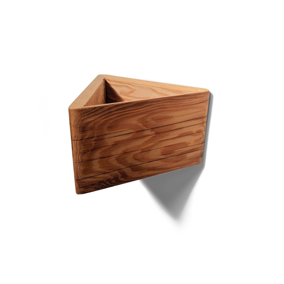 Neutrals Triangle Self-Watering, Wall-Mounted Planter - Natural One Size Formr – image 4