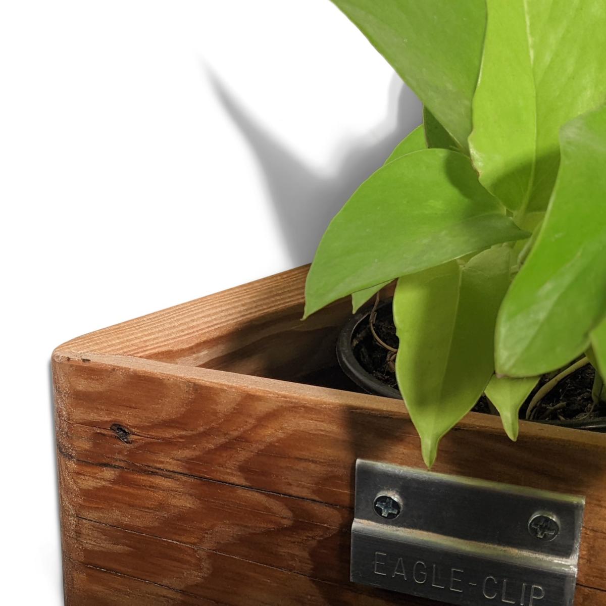 Neutrals Triangle Self-Watering, Wall-Mounted Planter - Natural One Size Formr – image 5