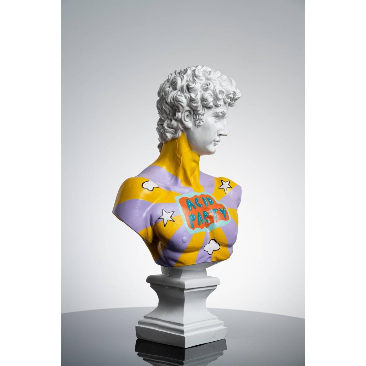 Pink / Purple Acid Party David One Size Artchi – image 5