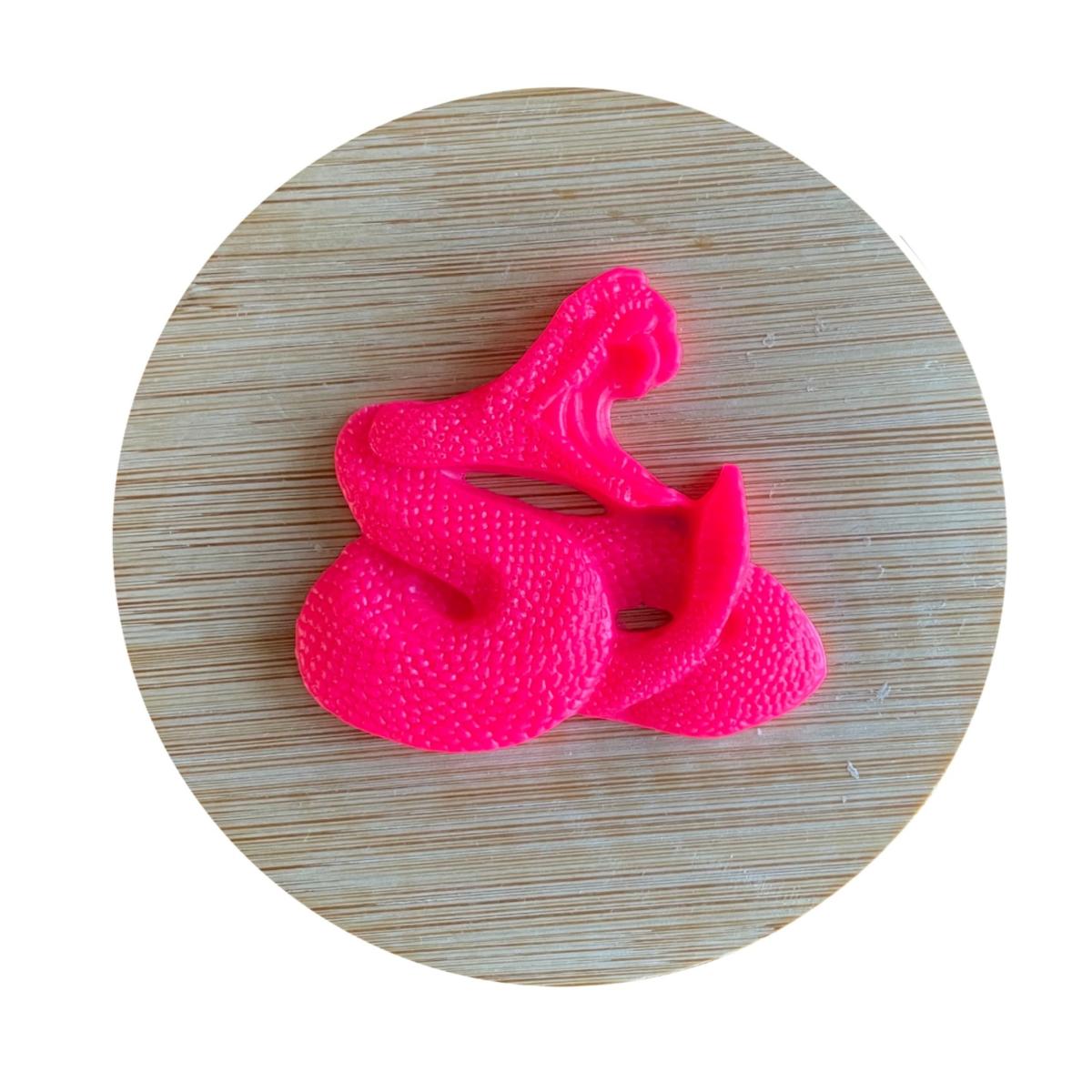 White Glass Storage Jar Neon Snake Catchii – image 2