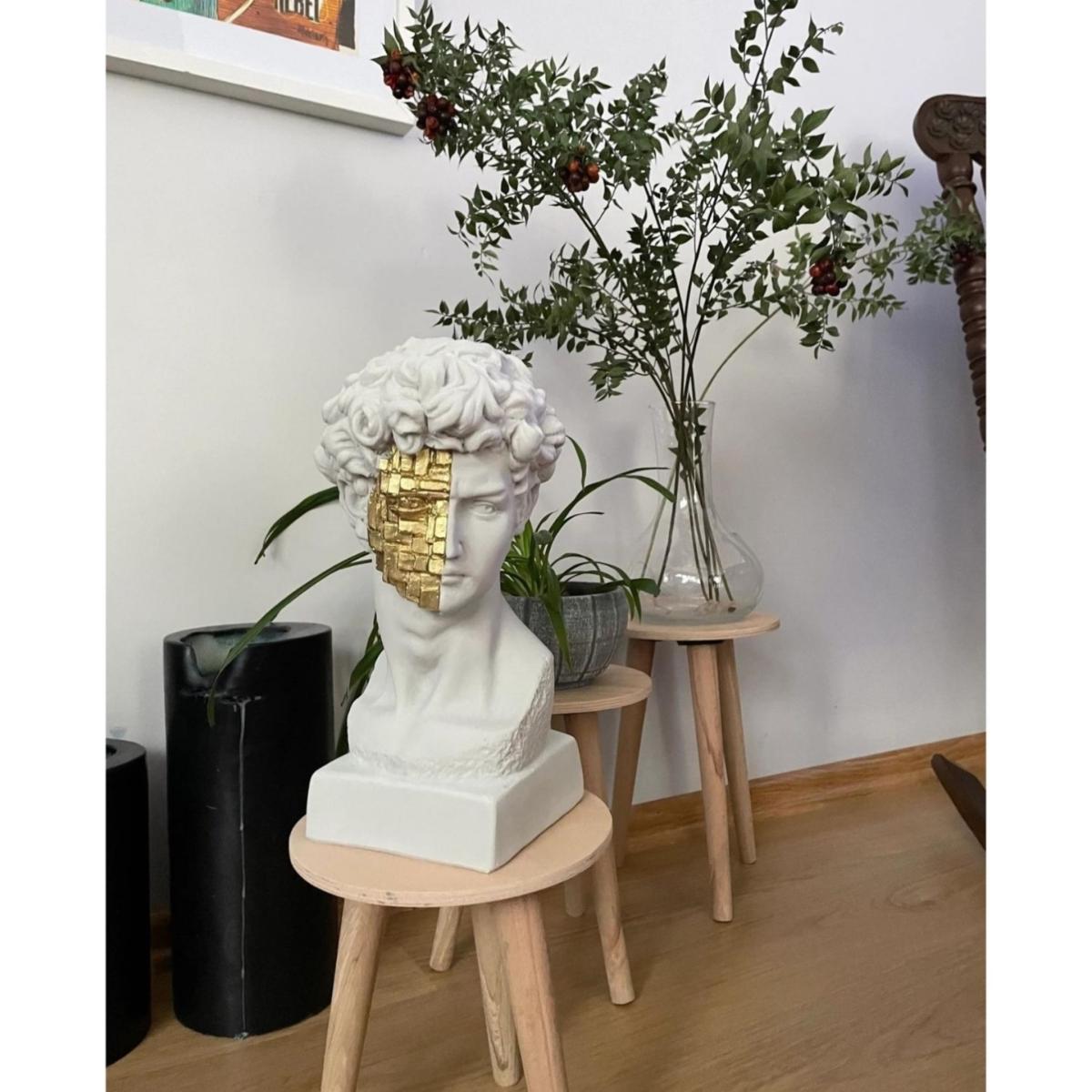 Golden Insight Sculpture  Multicolour | Artchi – image 2