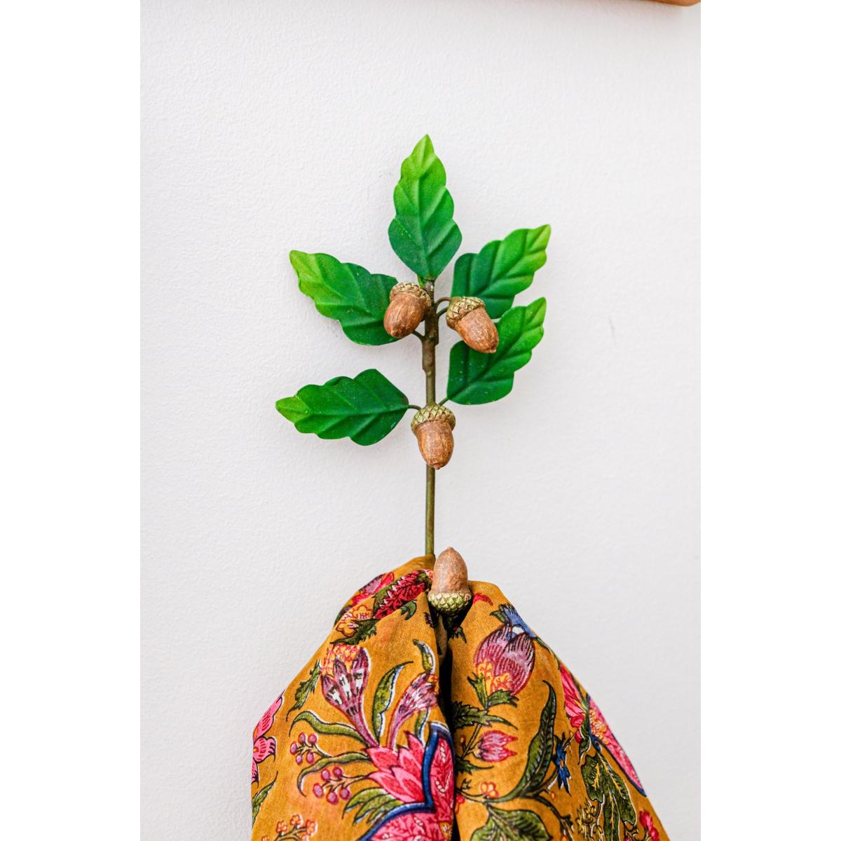 Green / Brown Acorn Wall Hook | Inner Child – image 3