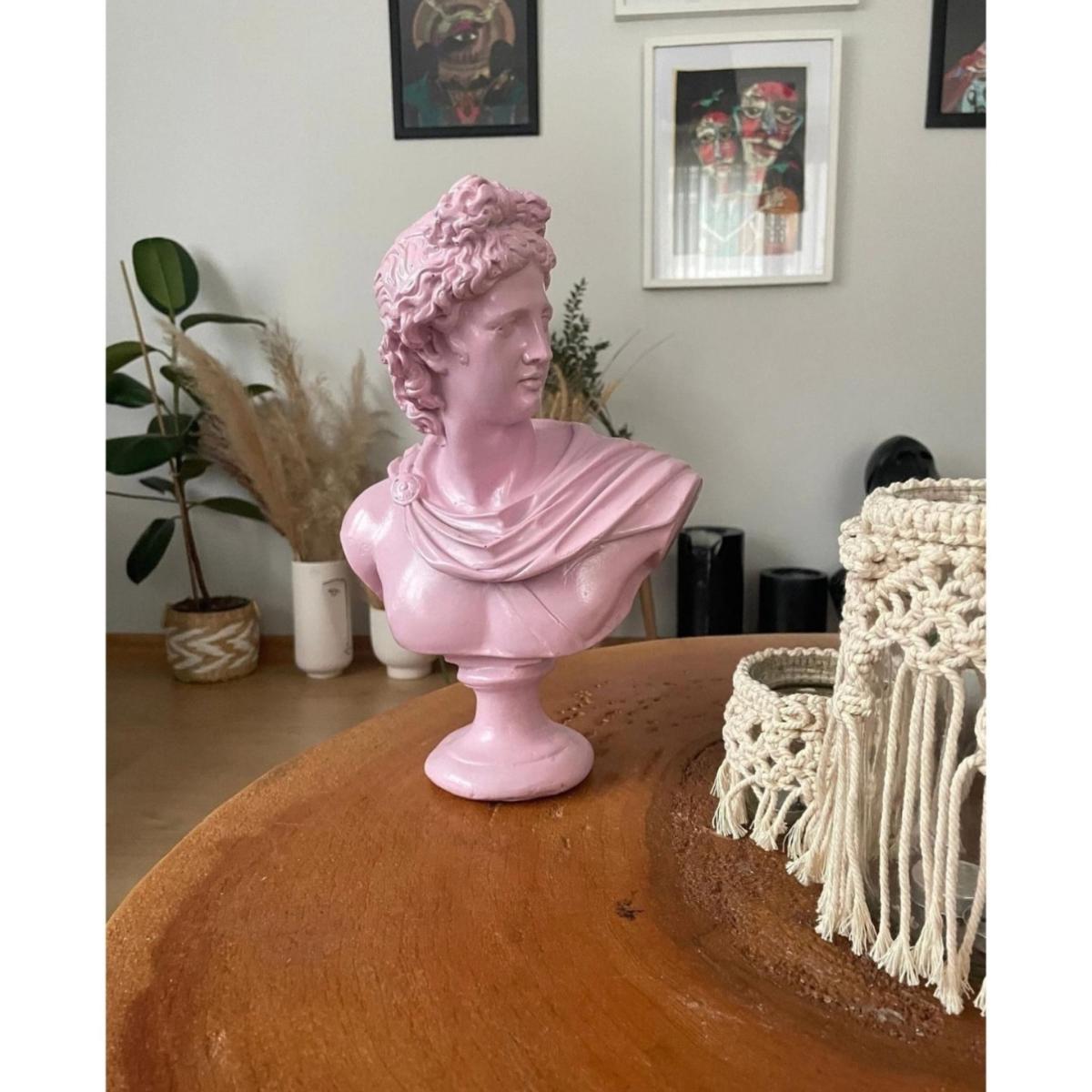 Pink / Purple Blush Apollo Sculpture - Multicolour | Artchi – image 3