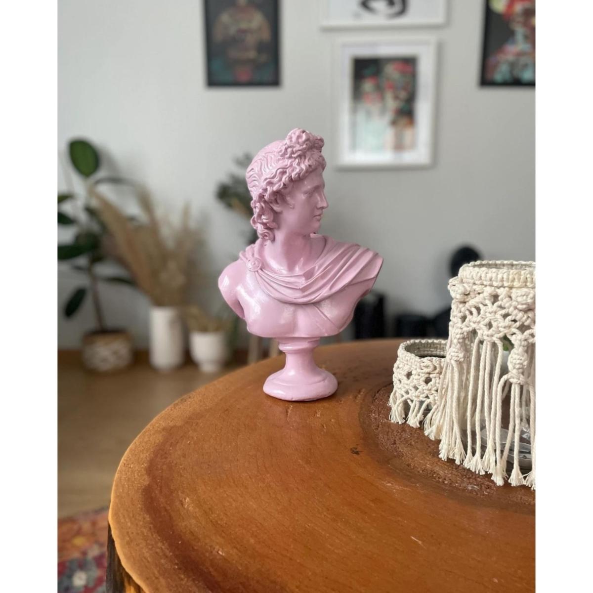 Pink / Purple Blush Apollo Sculpture - Multicolour | Artchi – image 4