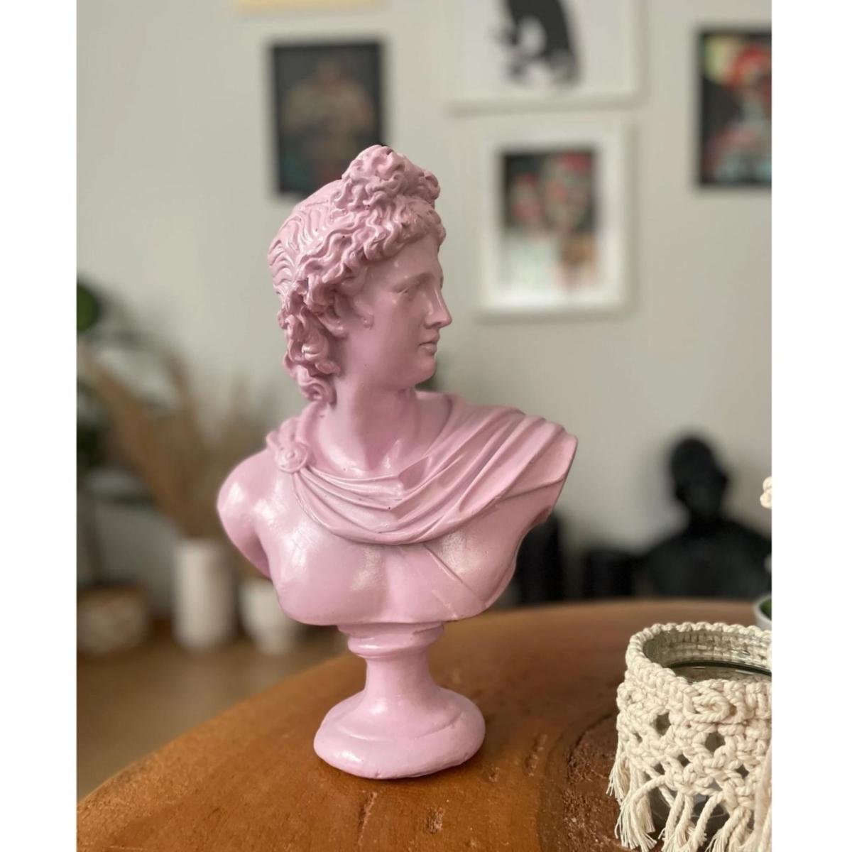 Pink / Purple Blush Apollo Sculpture - Multicolour | Artchi – image 5