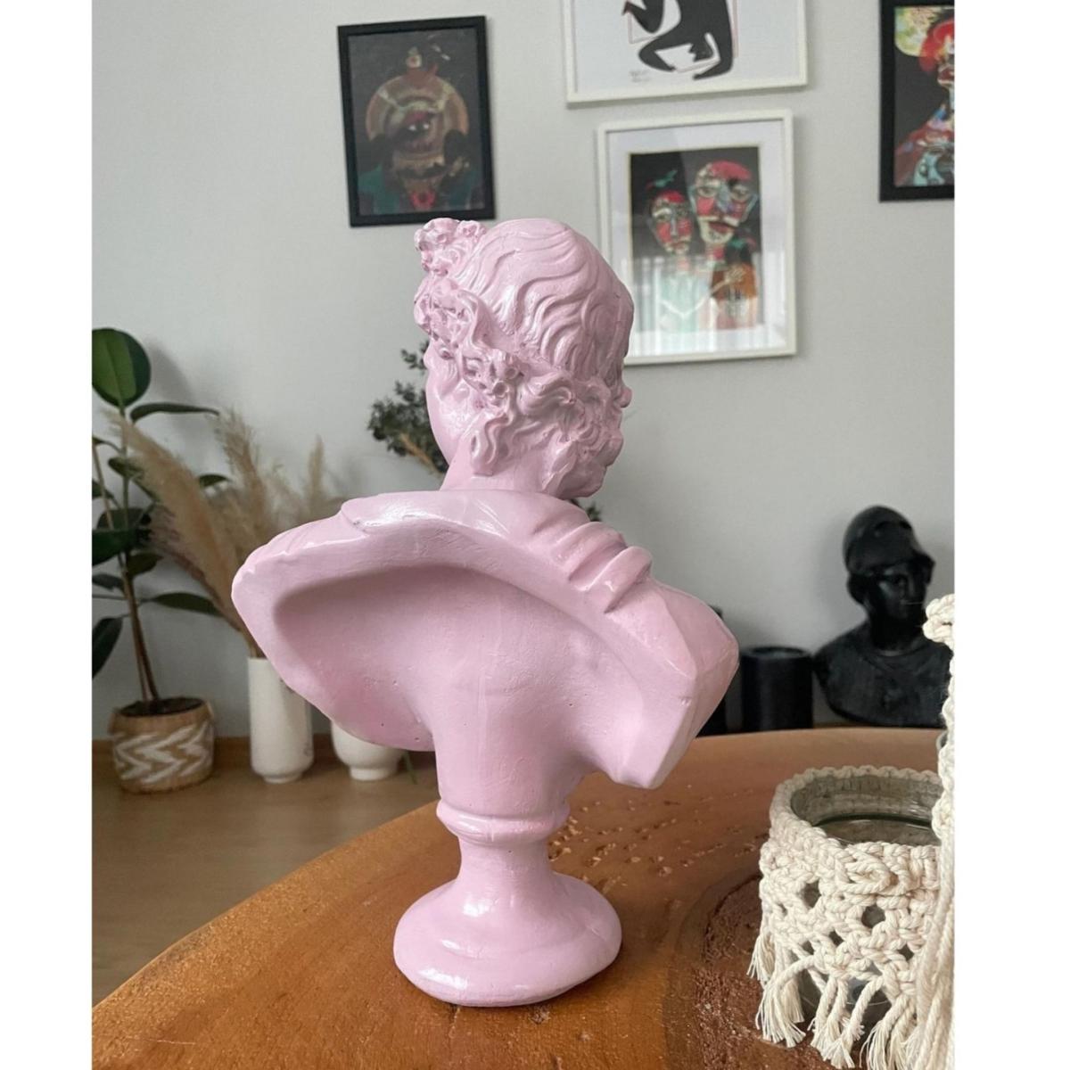 Pink / Purple Blush Apollo Sculpture - Multicolour | Artchi – image 6