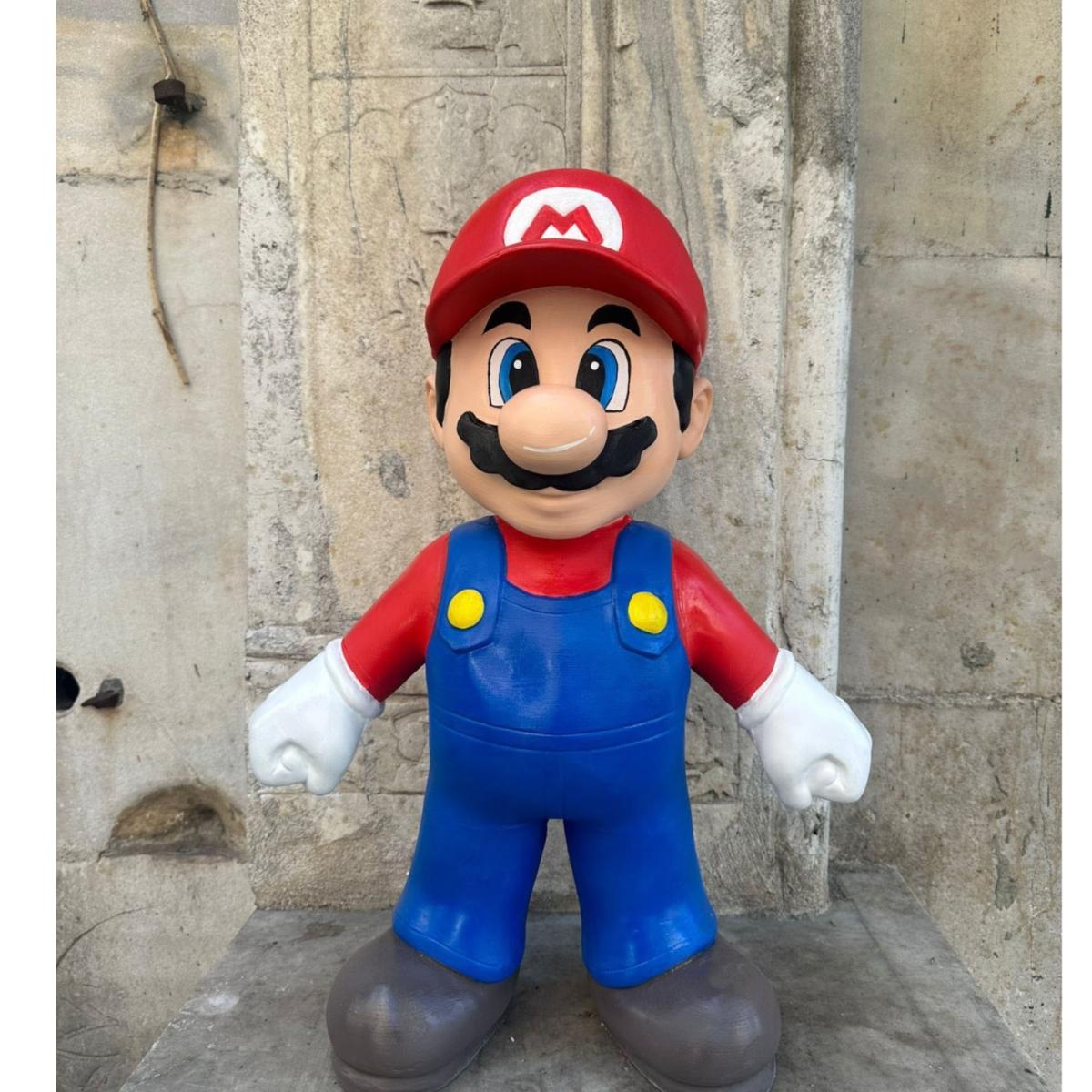 Happy Mario Sculpture - Multi Colour | Artchi – image 2