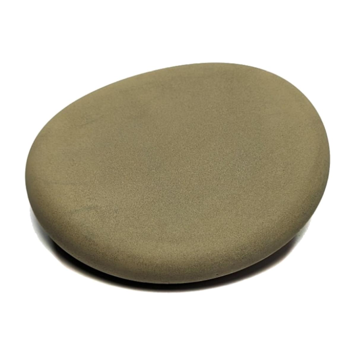 Irregular Matte Stone Trinket Tray - Olive Green One Size Ruby Melo – image 1