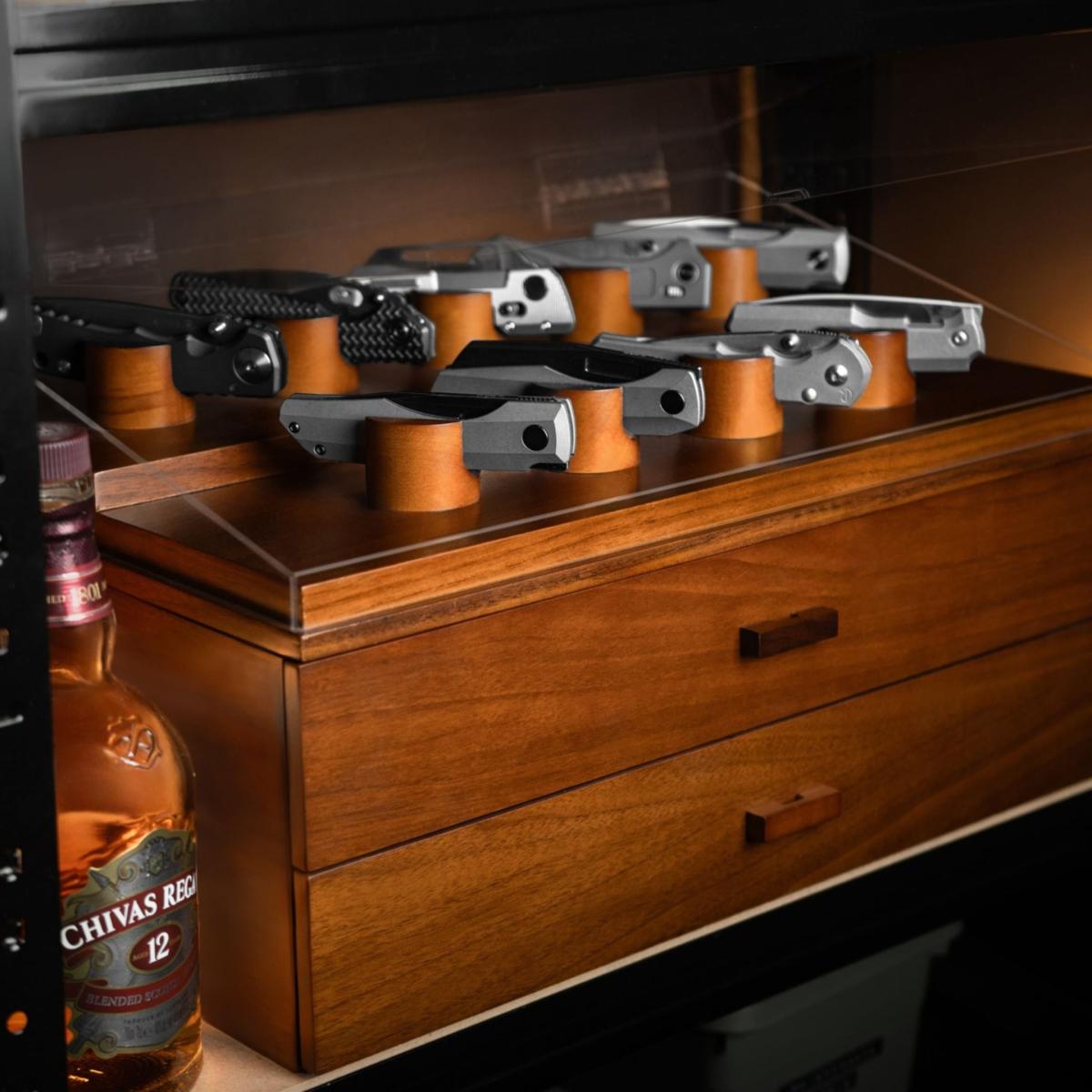 Brown The Armada - Walnut One Size Holme & Hadfield – image 2