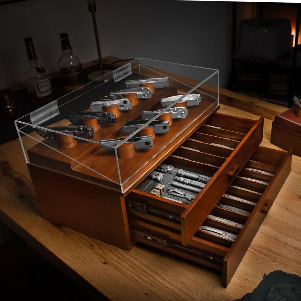 Brown The Armada - Walnut One Size Holme & Hadfield – image 6