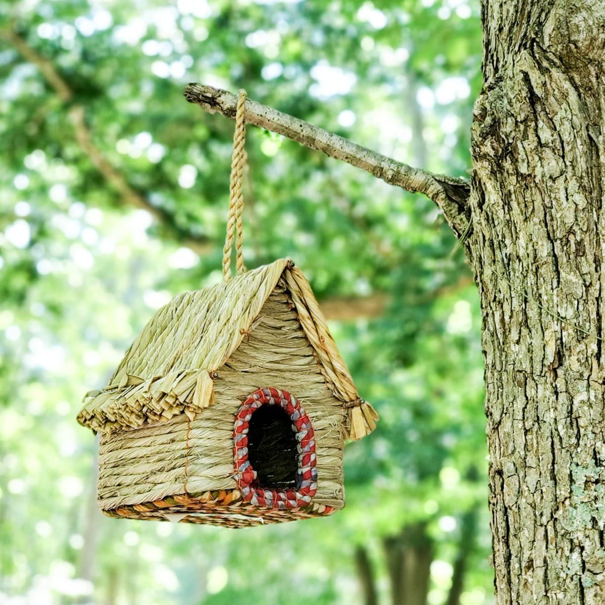 Neutrals Seagrass & Sari Birdhouse - Cabin Korissa – image 2