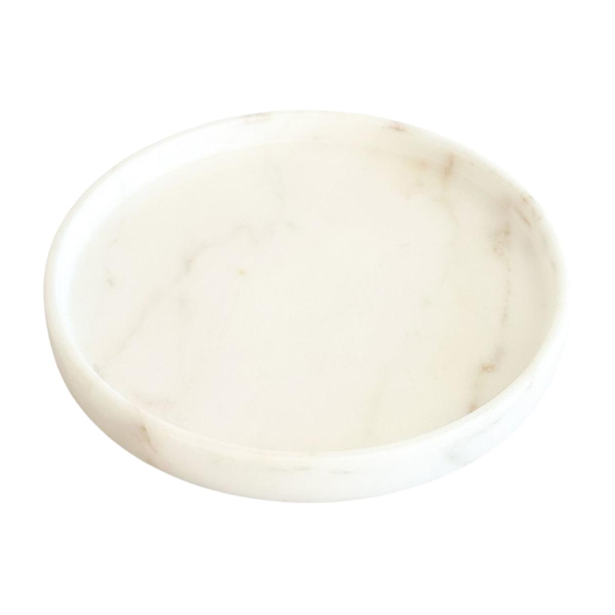 Raya Marble Tray White One Size Urban Society Studio – image 1