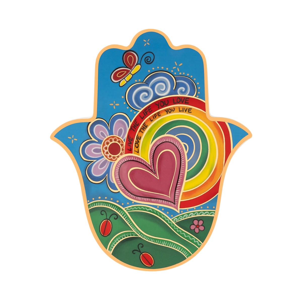Radiant Imagination Large Hamsa Wall Blessing | Karma and Luck – image 2