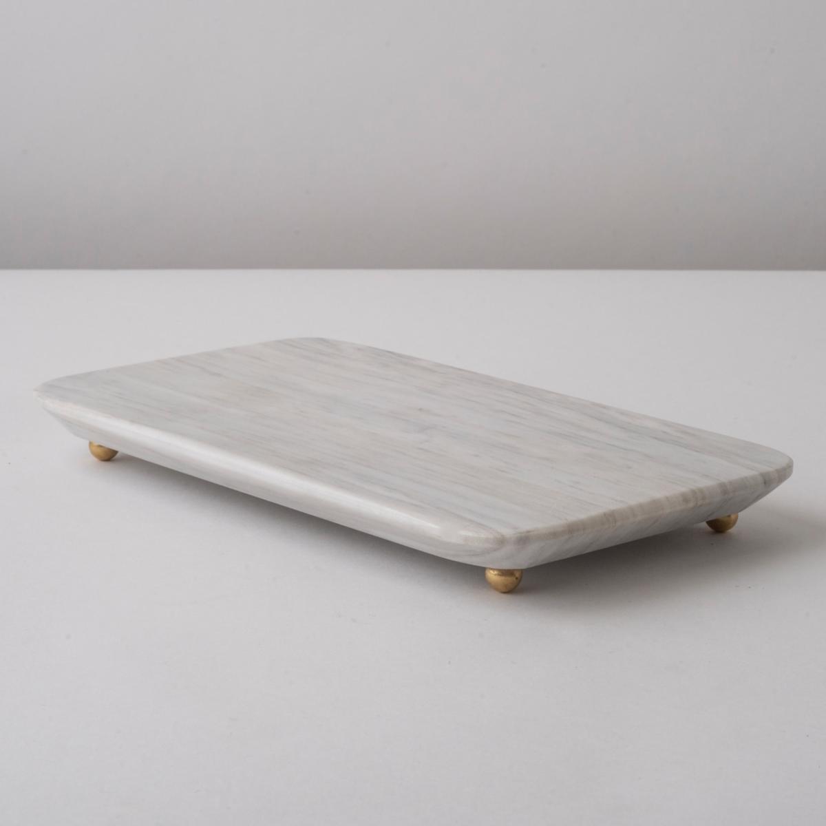 Tablita Marble & Brass Tray - White . Bruci Editora De Diseño – image 3