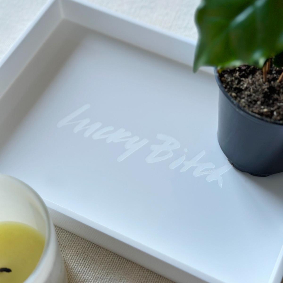 White The Lucky Bitch Tray | Litzi – image 2