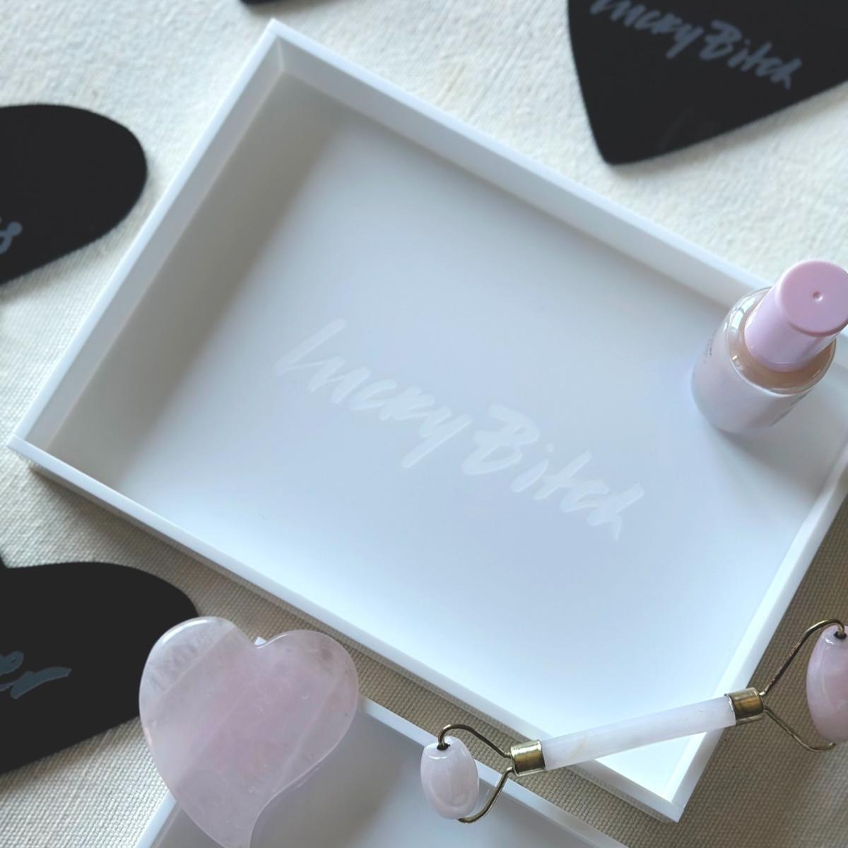 White The Lucky Bitch Tray | Litzi – image 3