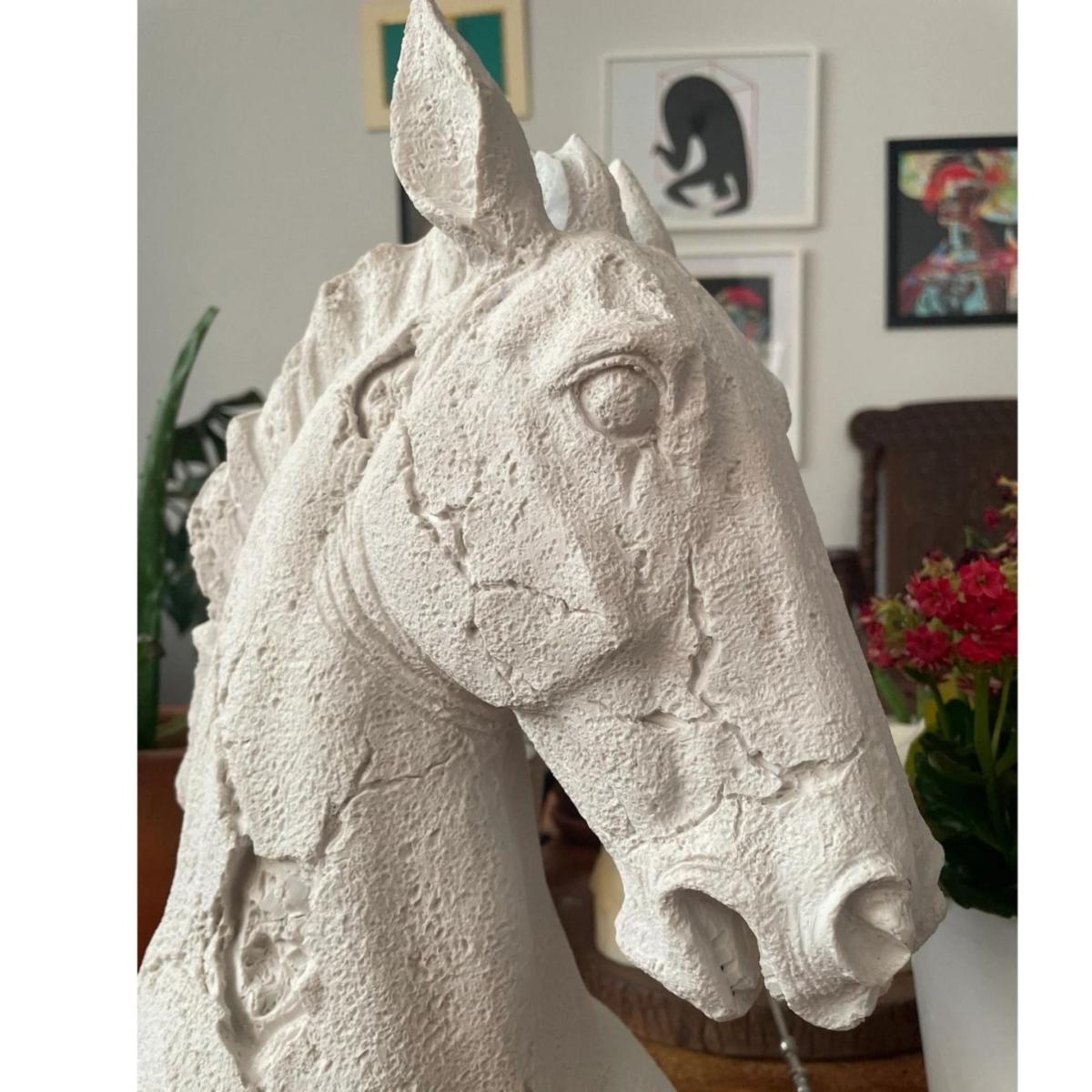 Eternal Stallion Sculpture - Colour White | Artchi – image 5