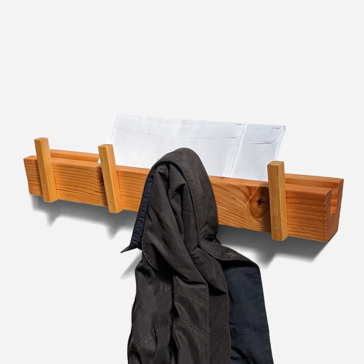 Neutrals Hooked Coatrack With Mail Storage Formr – image 3
