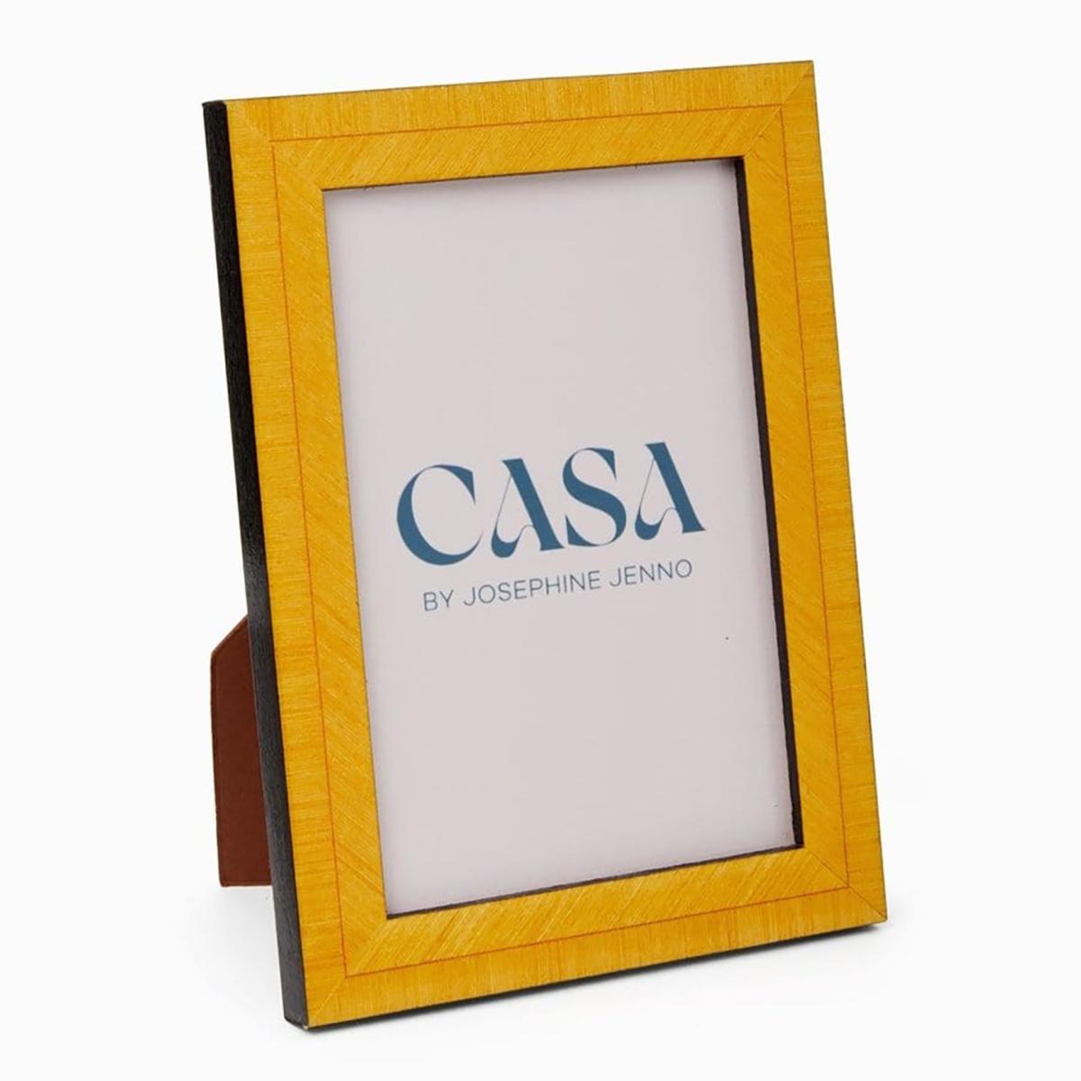 Yellow / Orange Gambara Marquetry Frame - Small Casabyjj – image 2