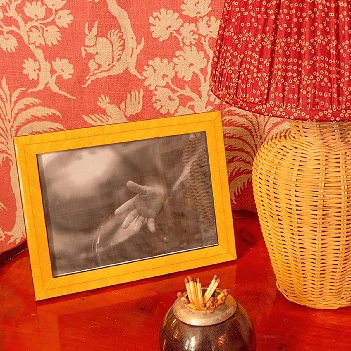 Yellow / Orange Gambara Marquetry Frame - Small Casabyjj – image 3