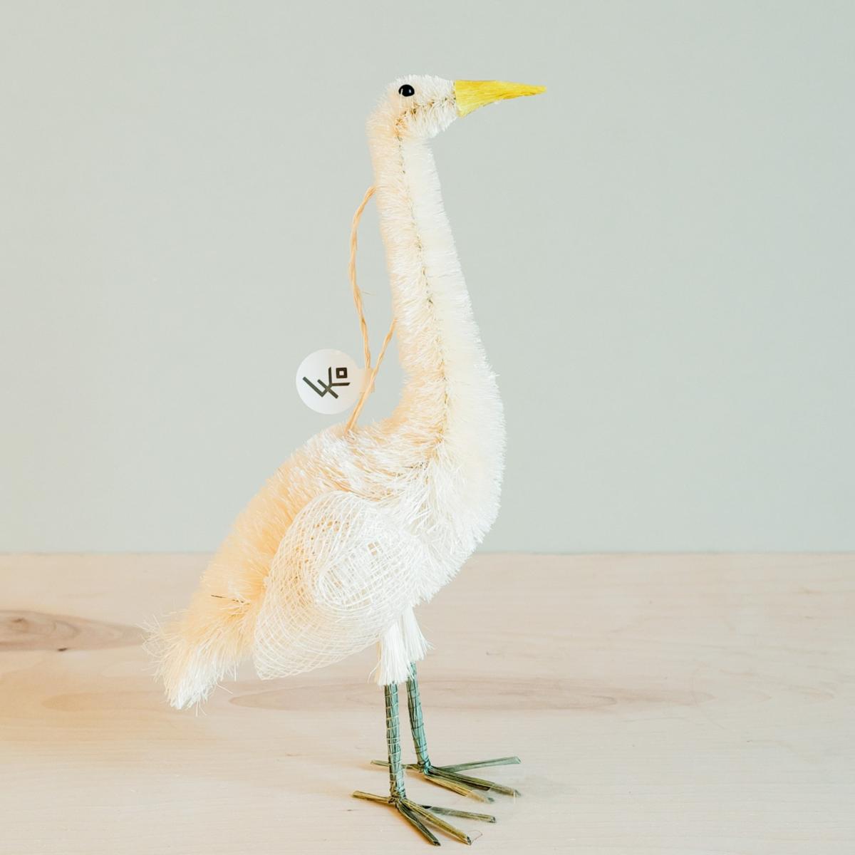 White Set Of Three Bottlebrush Ornament - Heron Likhâ – image 3