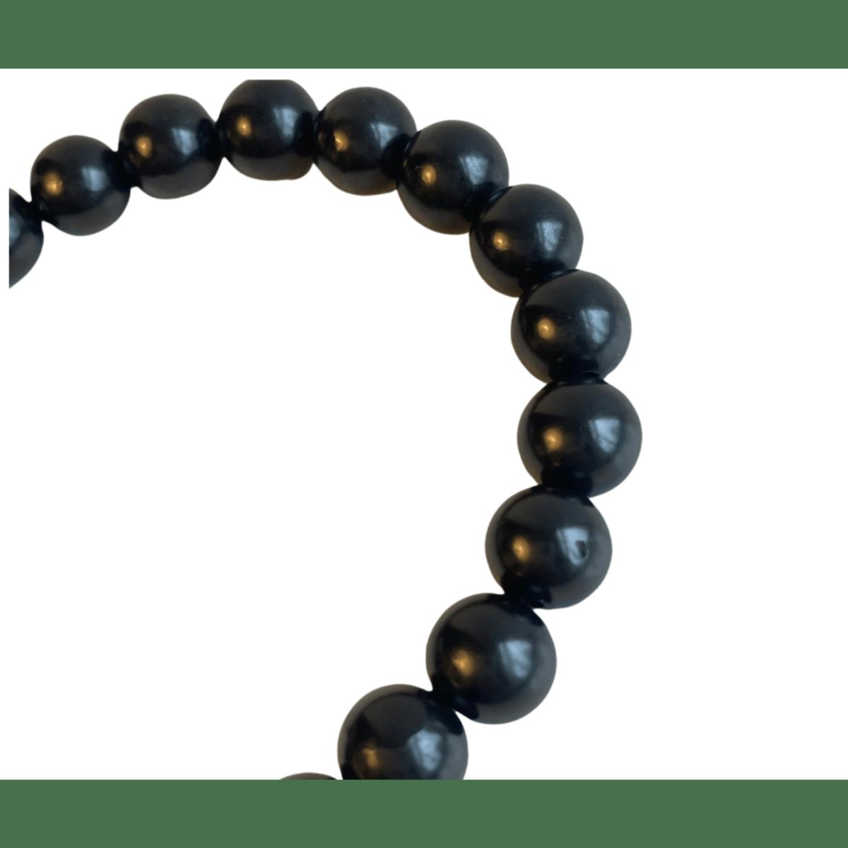Neutrals Shungite Bracelet Beads | One Size | Lemuria Store – image 3