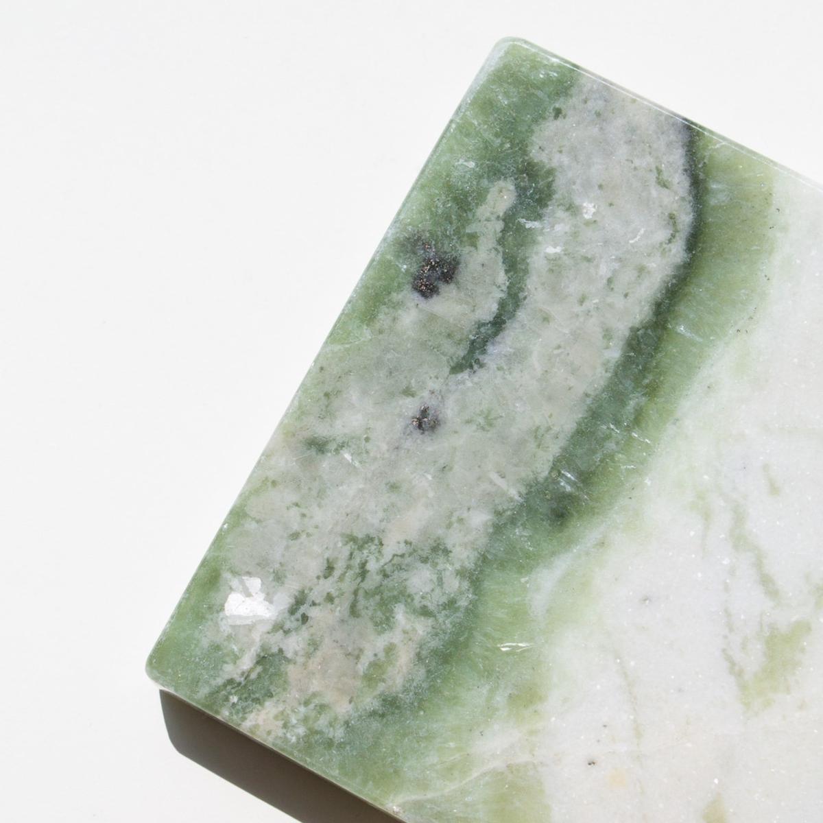 Neutrals / Green River Jade Stone Pedestal The Parmatile Shop – image 2