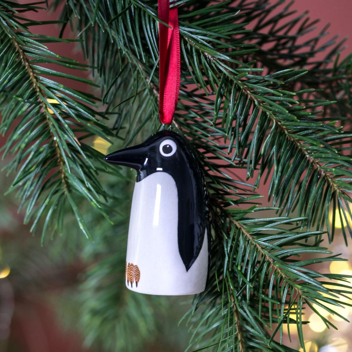 Black / White Penguin Hanging Decoration Hannah Turner – image 3