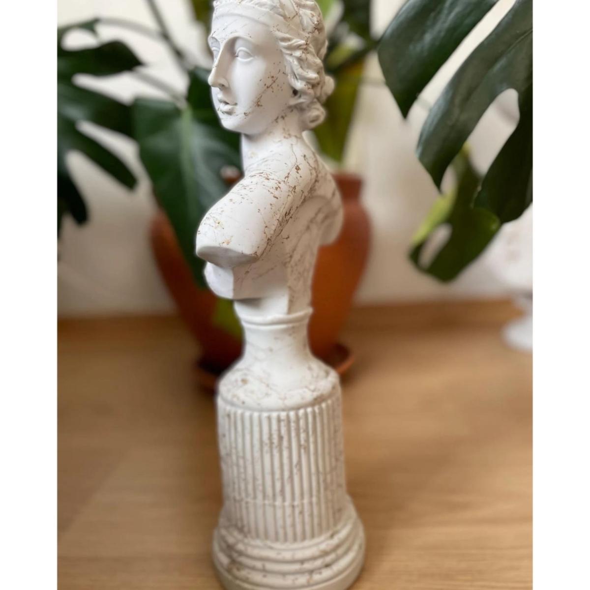 Golden Veins Artemis Sculpture Multicolour | Artchi – image 3