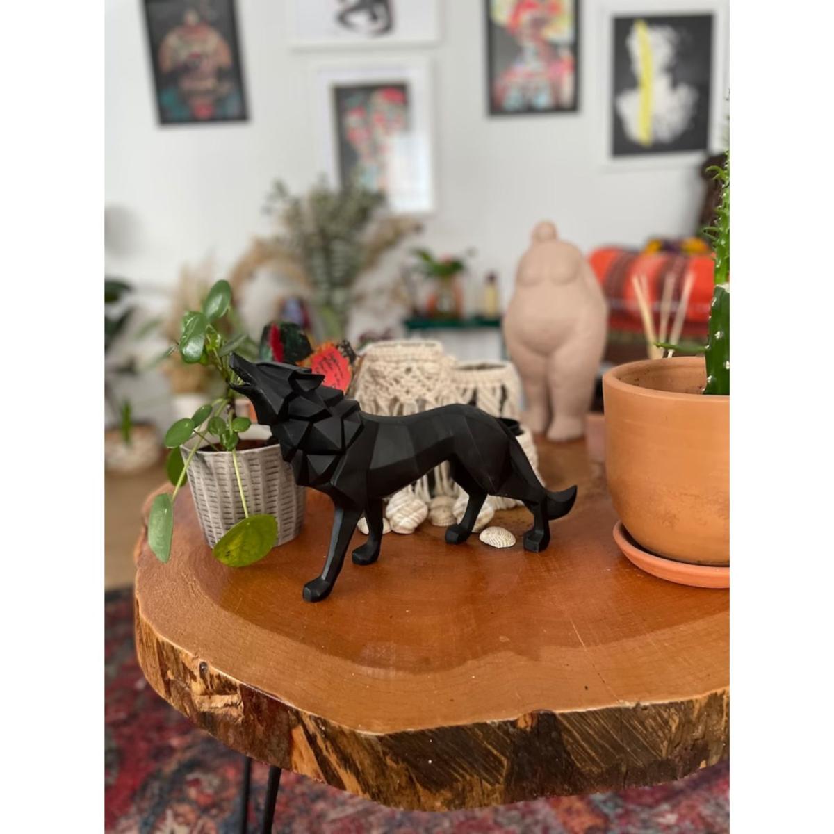 Black Dog Sculpture Artchi – image 3