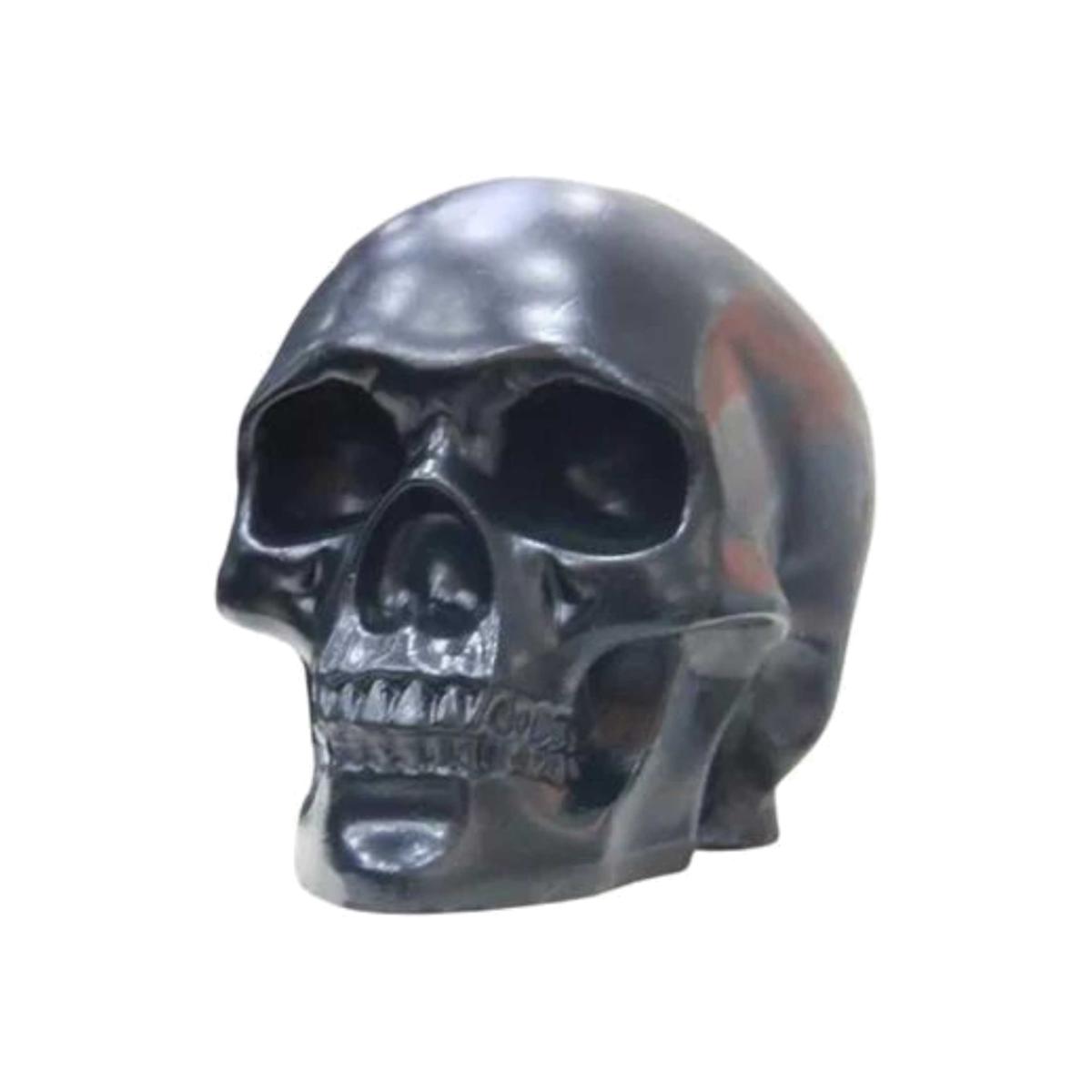 Black Dark Skull Sculpture | Artchi – image 1