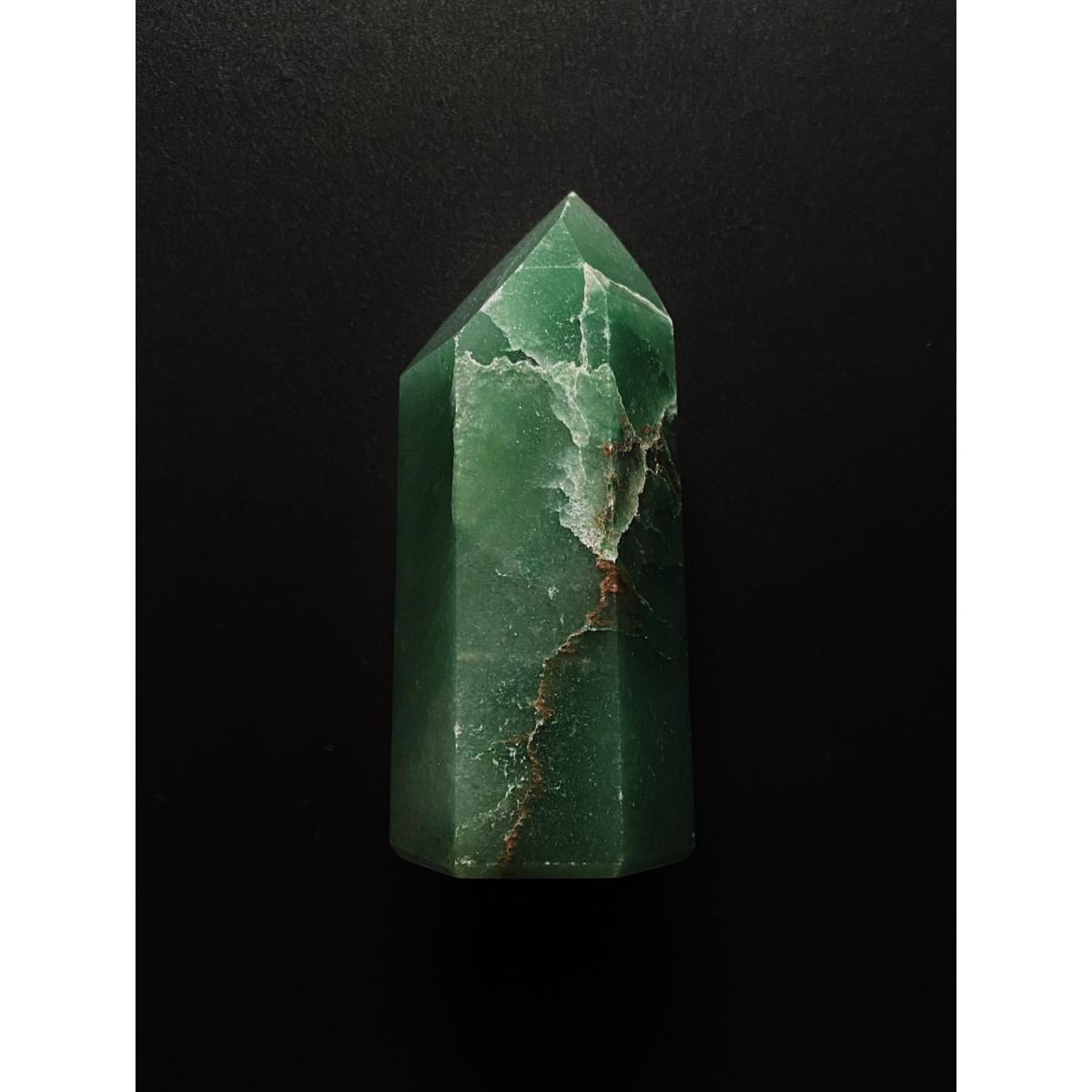 Green Aventurine Point 140G | One Size | Lemuria Store – image 3