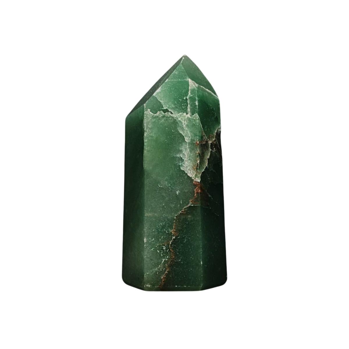 Green Aventurine Point 140G | One Size | Lemuria Store – image 1