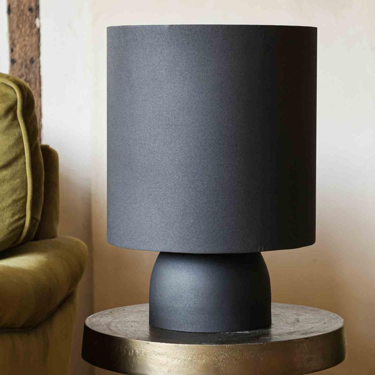 Textured Iron Black Planter With Narrow Stand Rockett St George – image 2