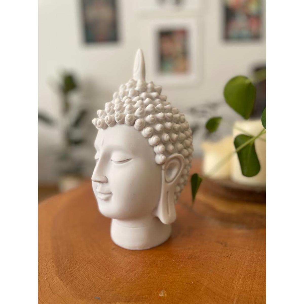 White Budha Decor Sculpture Artchi – image 4