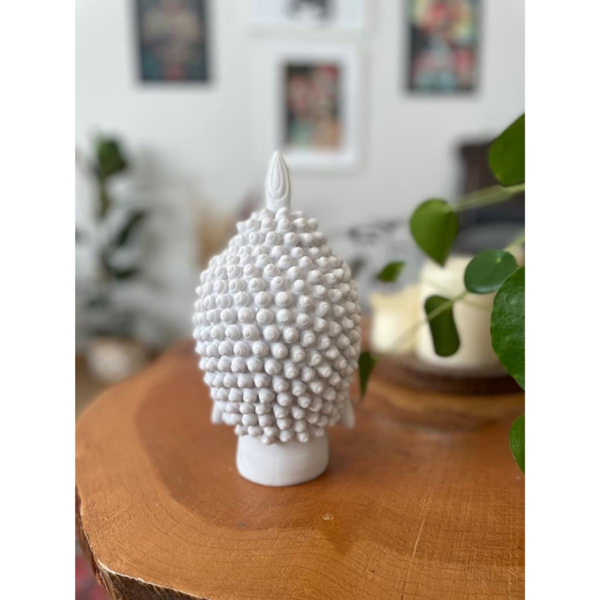 White Budha Decor Sculpture Artchi – image 5