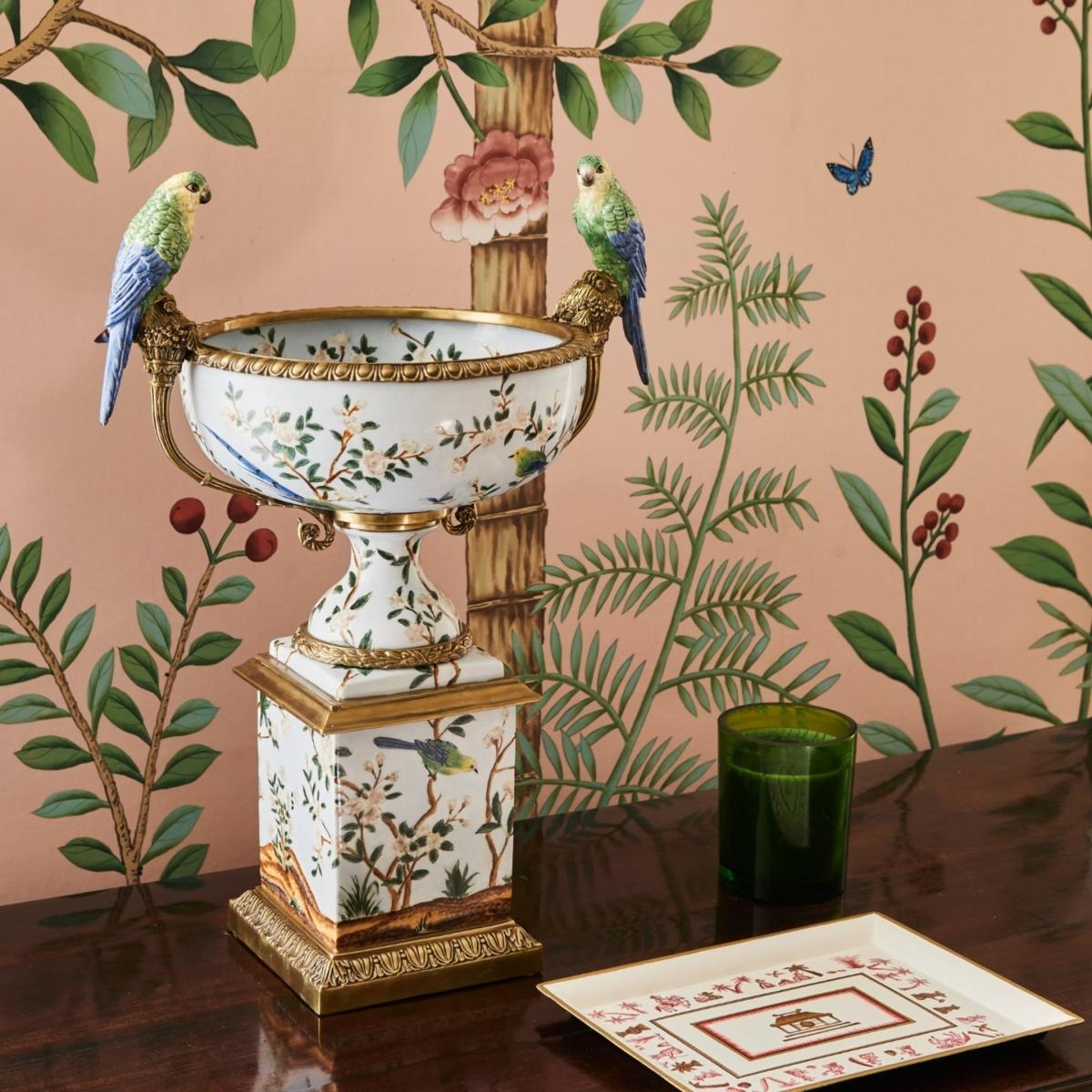 White / Gold / Green Bridgerton Table Centrepiece | Casabyjj – image 2