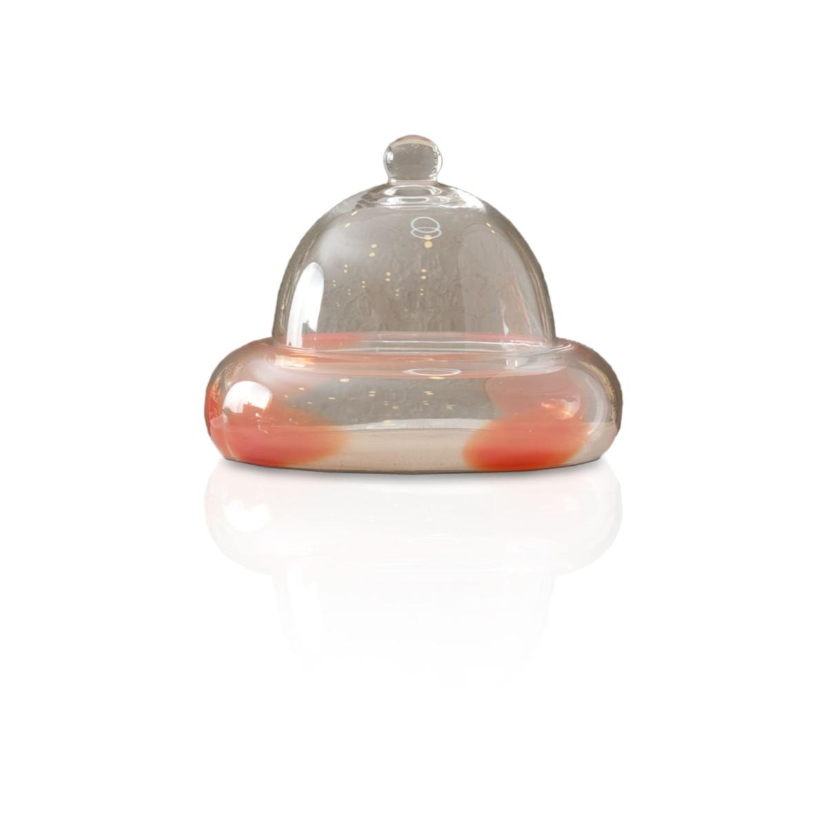 Handcrafted Glass Dome Decor – Red Accent | Anatoliacraft – image 1