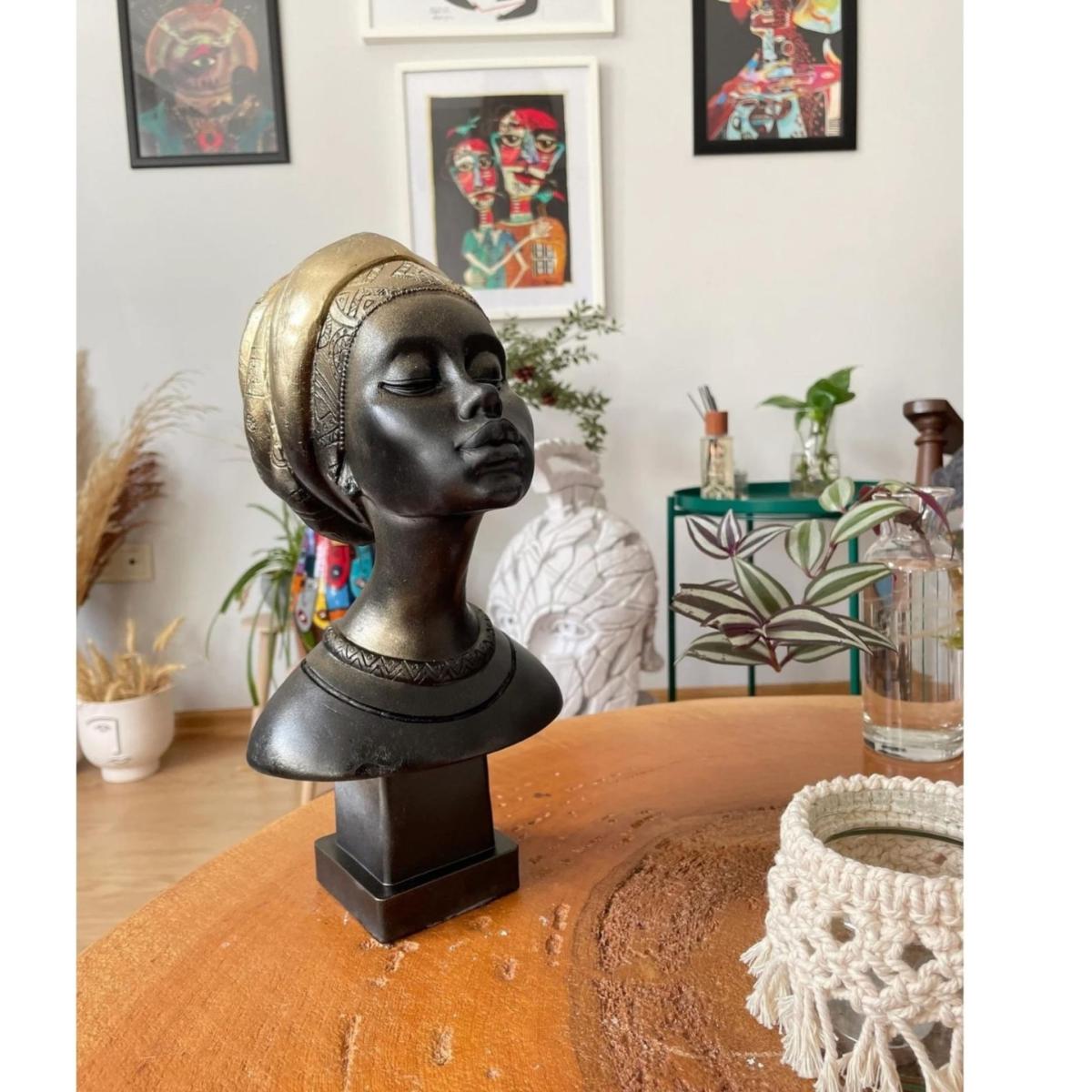 African Glow Sculpture - Multicolour | Artchi – image 4