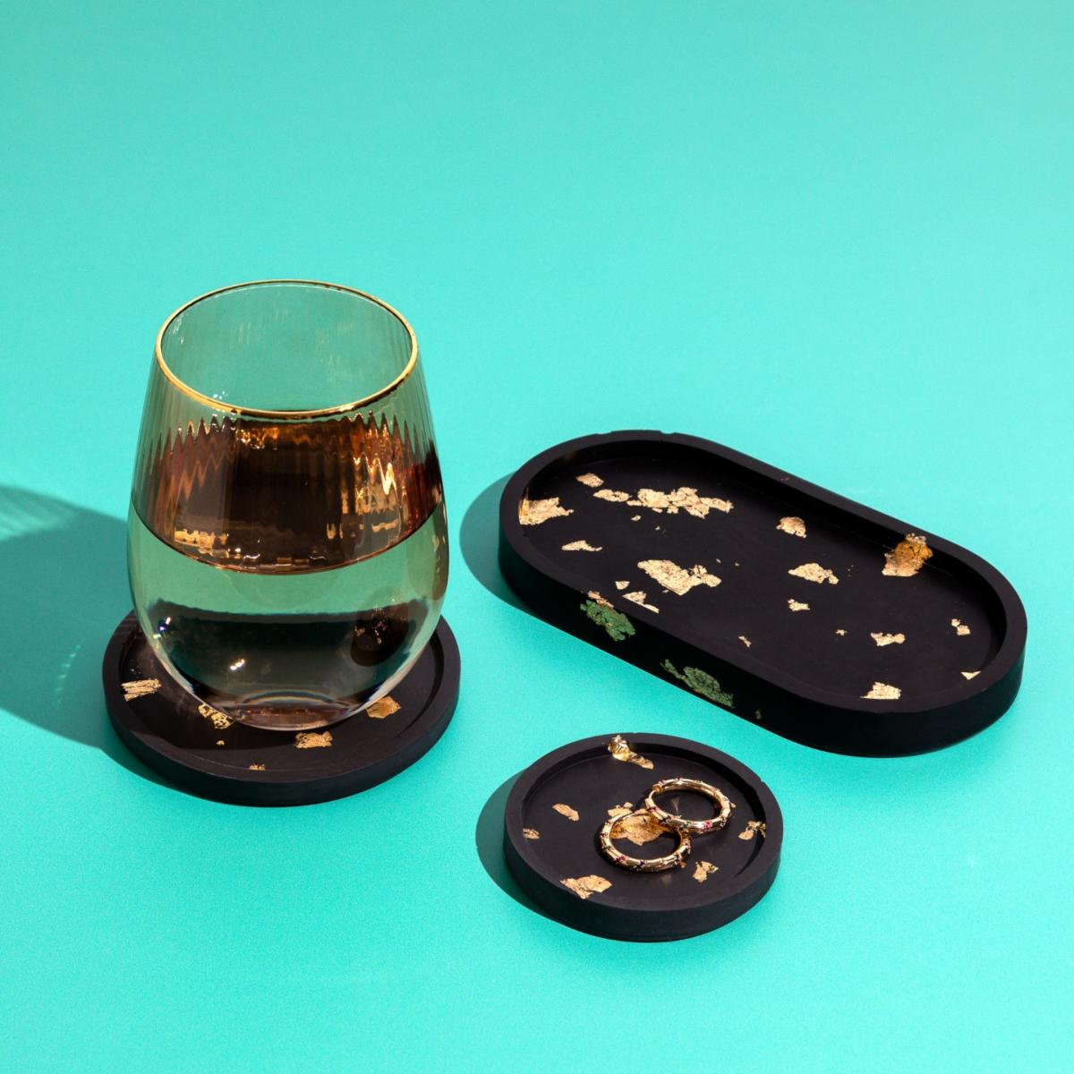 Black Panther Gold Flake Tray One Size By Shax – image 2