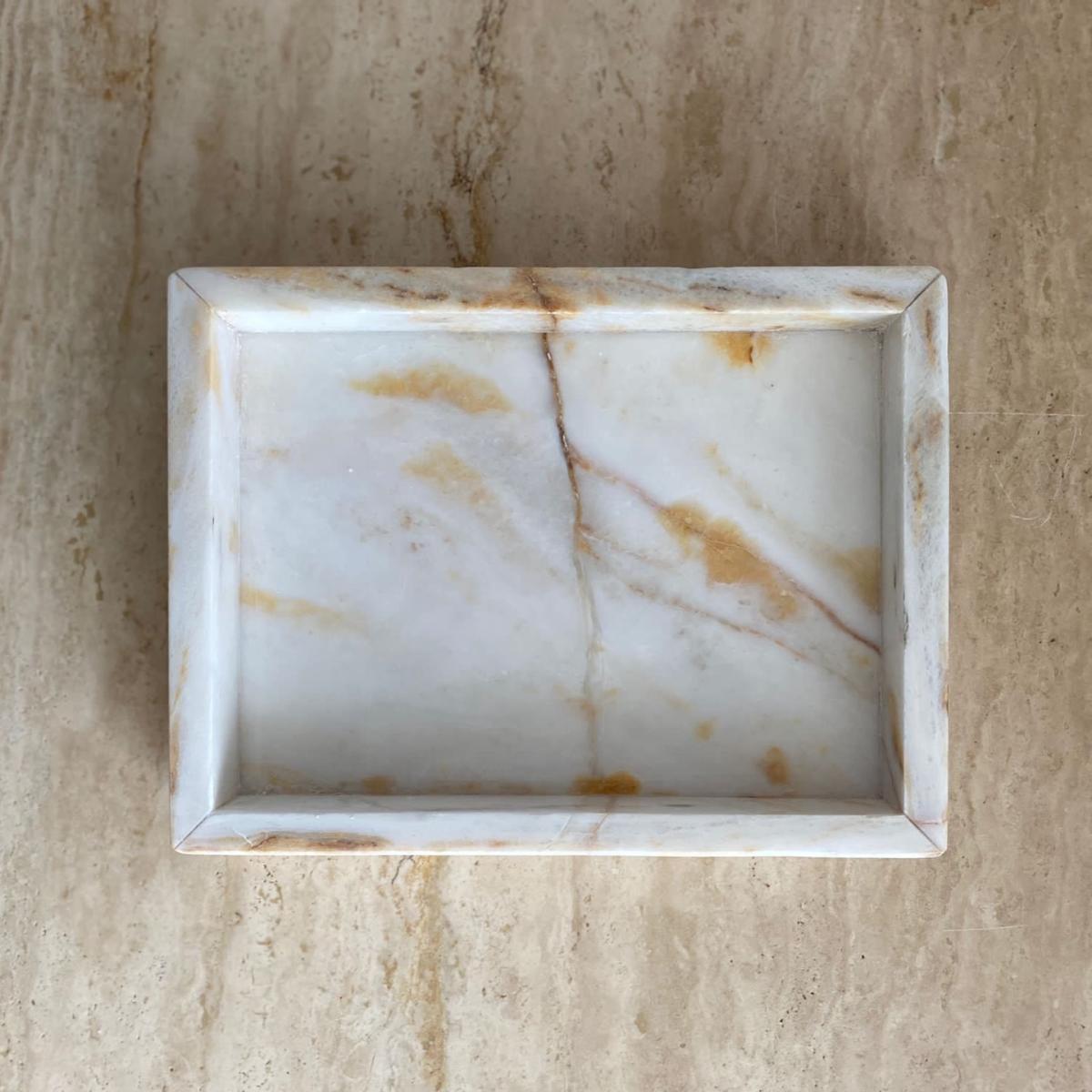 Gold / White / Yellow 222 Box Tray - Golden Hour Onyx Aesthete Label – image 2