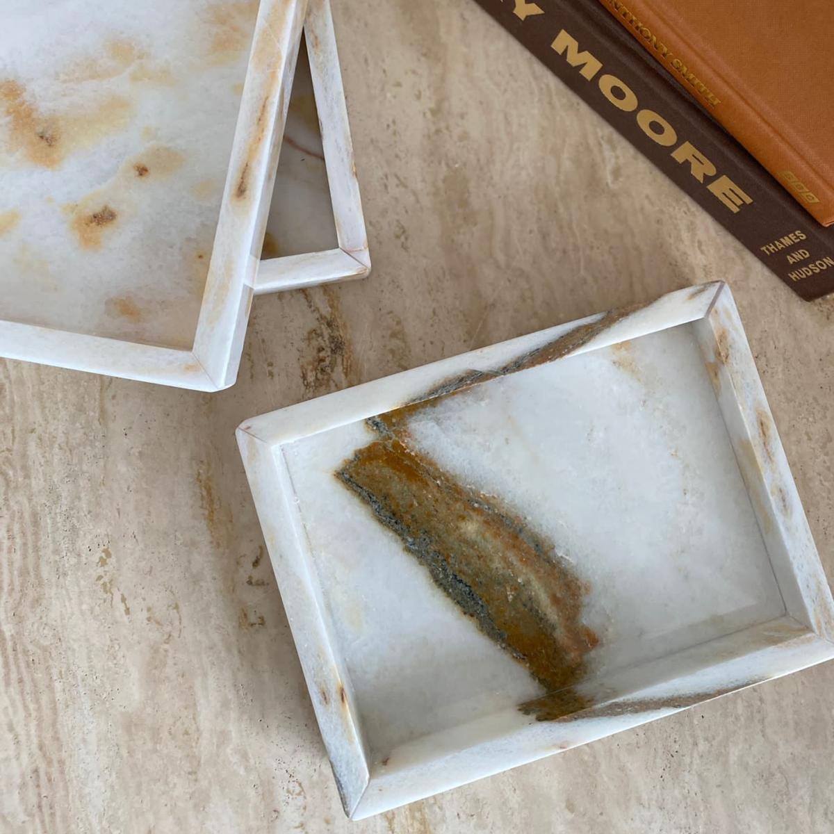 Gold / White / Yellow 222 Box Tray - Golden Hour Onyx Aesthete Label – image 4