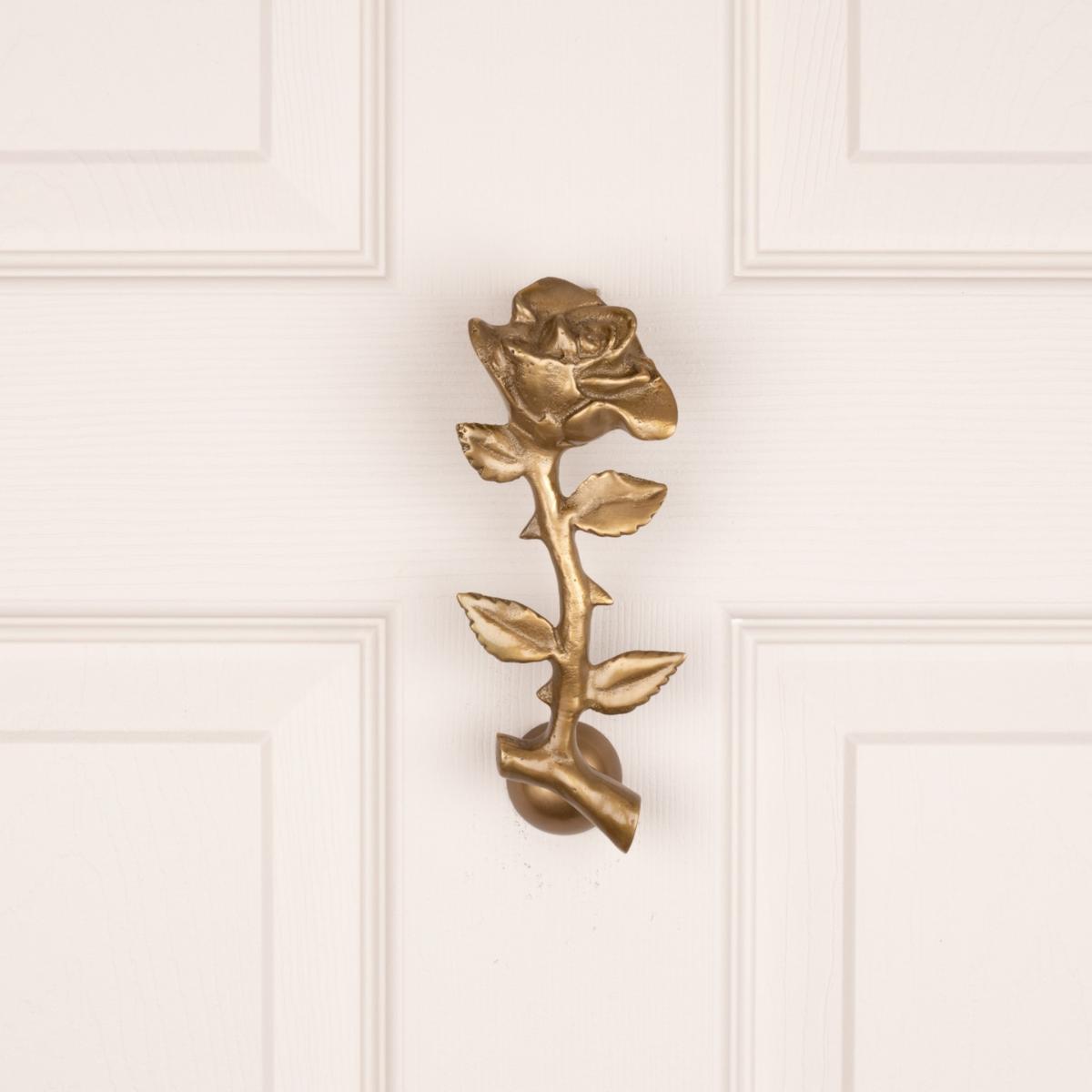 Rose Door Knocker Adams & Mack – image 3