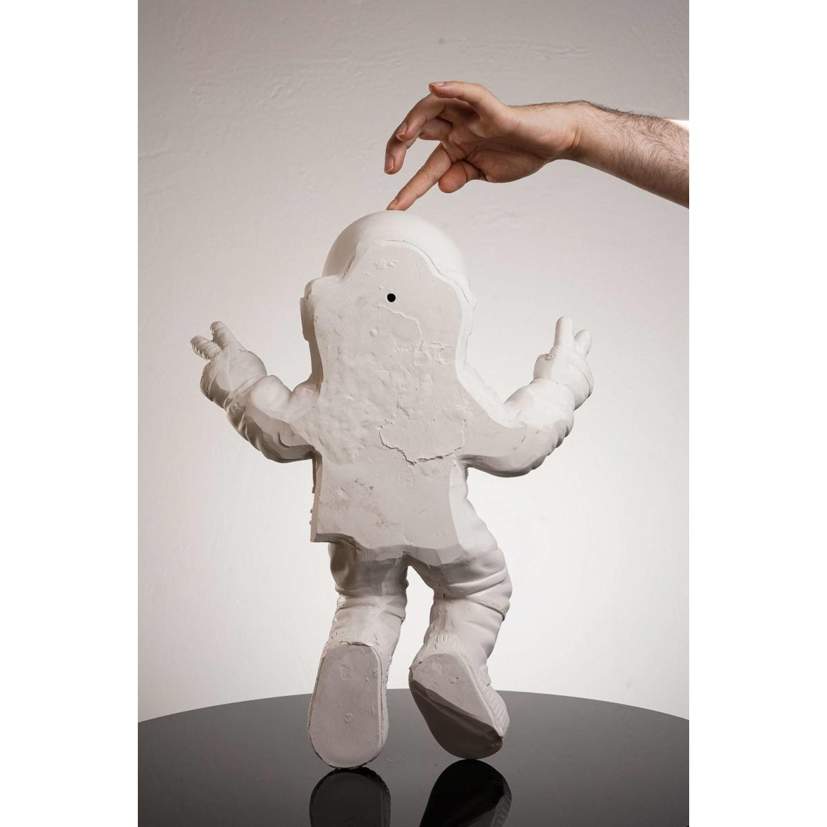 White Peace Out Astronaut One Size Artchi – image 4