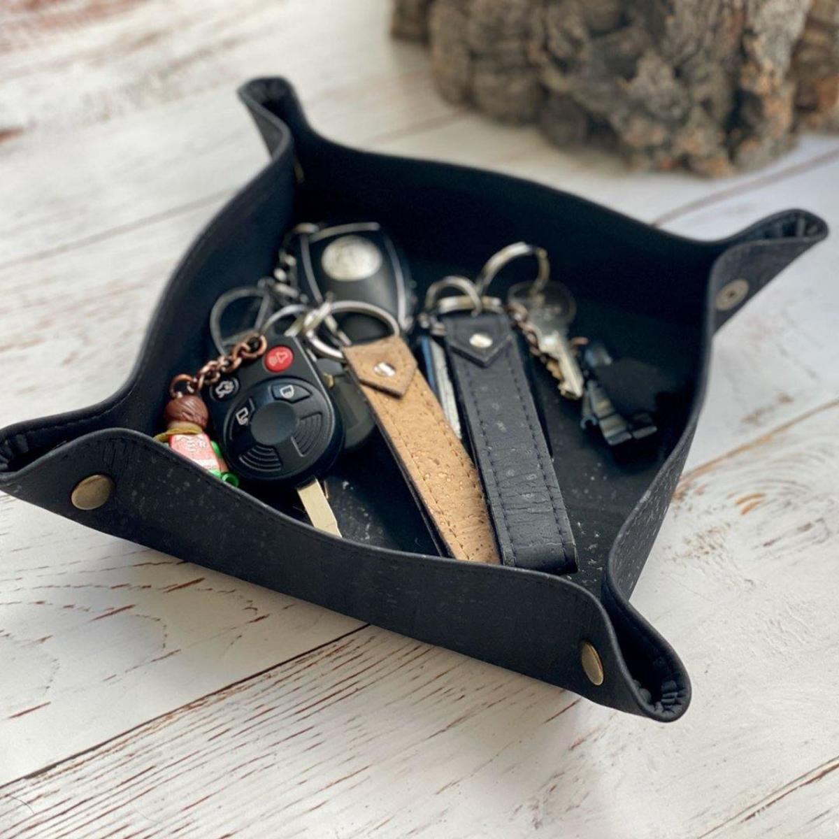 Tidy Catch All 1.0 - Black One Size Tiradia Cork – image 3