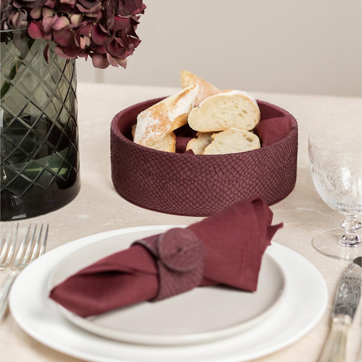 Pink / Purple Basket Large Wine One Size Studio Ebn – image 2