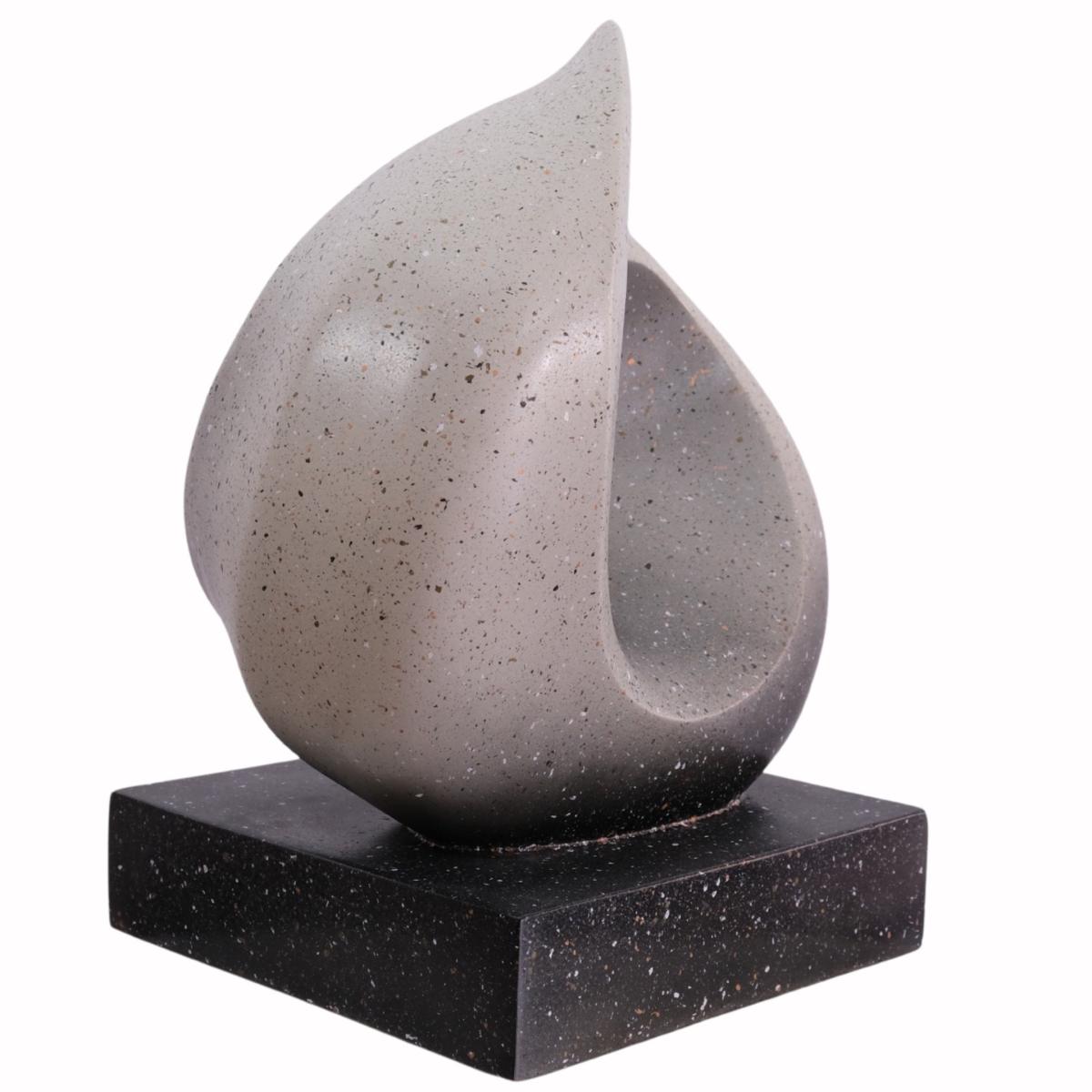 White Harmonic Flow - Sculpture | Artchi – image 2