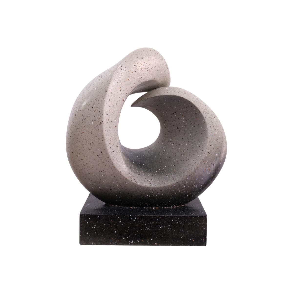 White Harmonic Flow - Sculpture | Artchi – image 1
