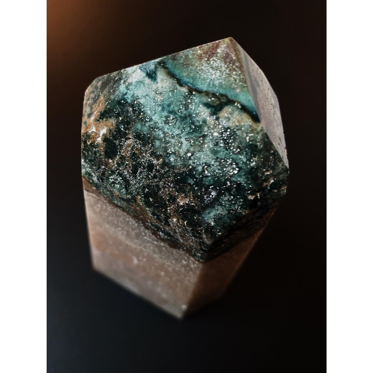 Pink Amethyst With Green Jasper | Small | Lemuria Store – image 6
