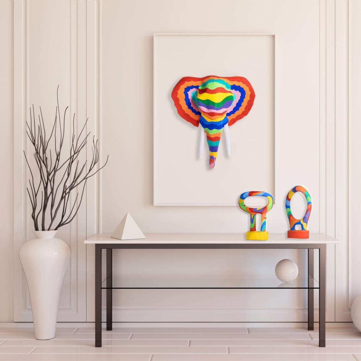 Papier Mache Rainbow Sungate Art | Caribbean Craft – image 2